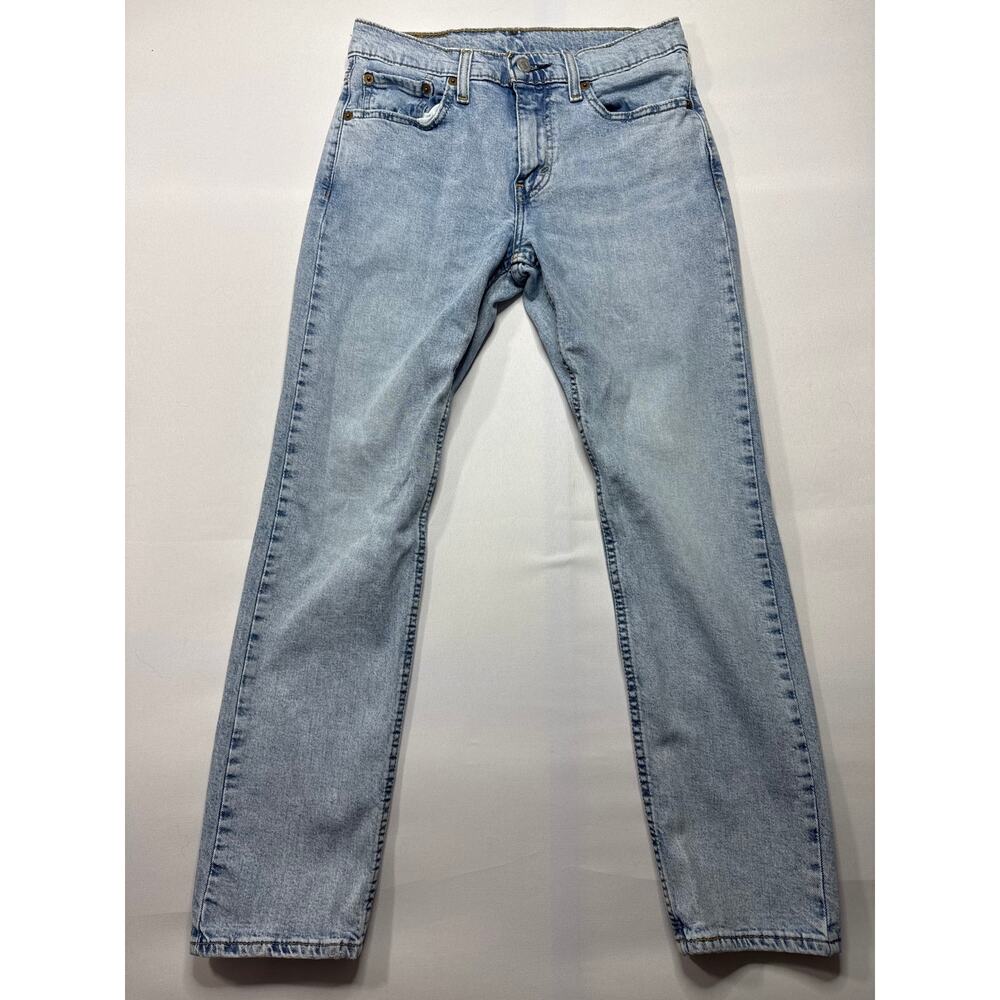 Levi's 502 Men's Tapered Leg Light Wash Blue Jeans - Size 29x30 (29x28)